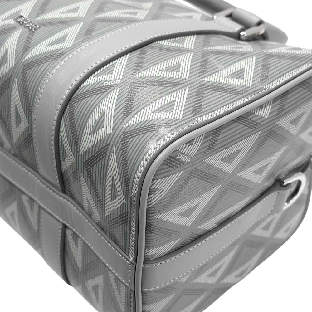 Christian Dior Lango CD Diamond Gray Handbag Shoulder Bag - Picture 10 of 10